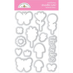 Doodlebug Butterfly Kisses Doodle Cuts Dies 8797