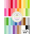 Doodlebug Candy Stripe Sprinkles Rainbow Petite Prints 6x8 Inch Paper Pad 9060