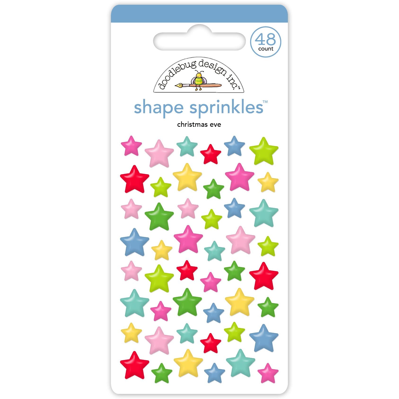 Doodlebug Christmas Eve Shape Sprinkles 8954