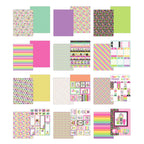 Doodlebug Color Me Crafty 6x8 Inch Paper Pad 9094 individual papers