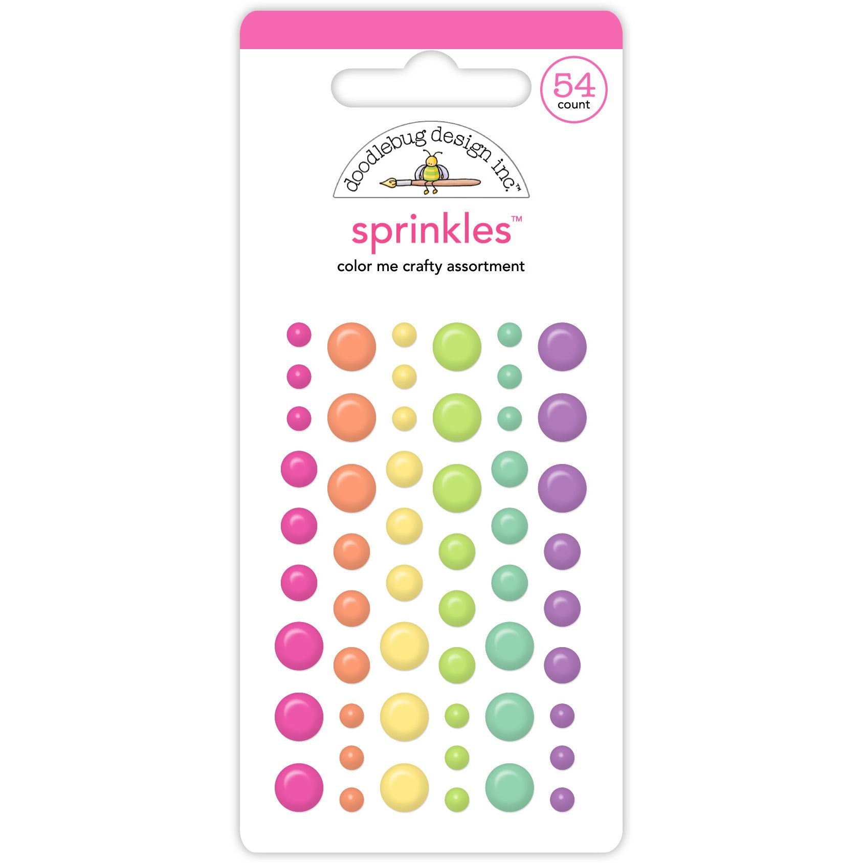 Doodlebug Color Me Crafty Sprinkles Assortment 9062