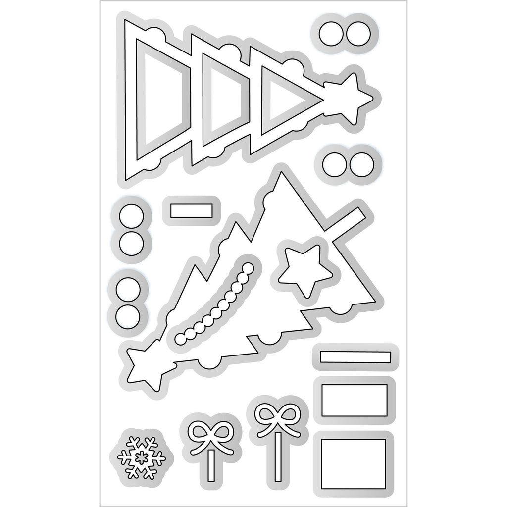 Doodlebug Deck the Halls Doodle Cuts Dies 8977 actual