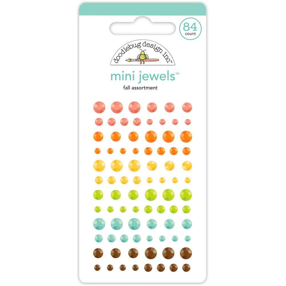 Doodlebug Fall Assortment Mini Jewels 8618