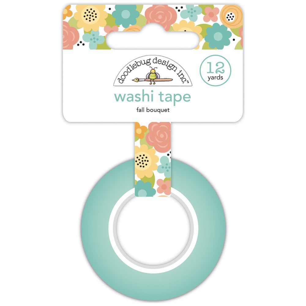 Doodlebug Fall Bouquet Washi Tape 8612