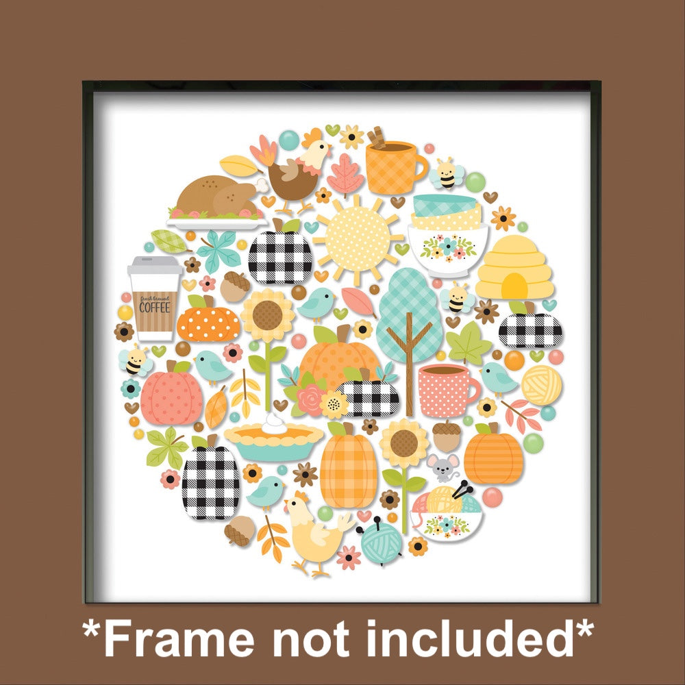 Doodlebug Farmhouse Shadow Box Kit 8666 mock up