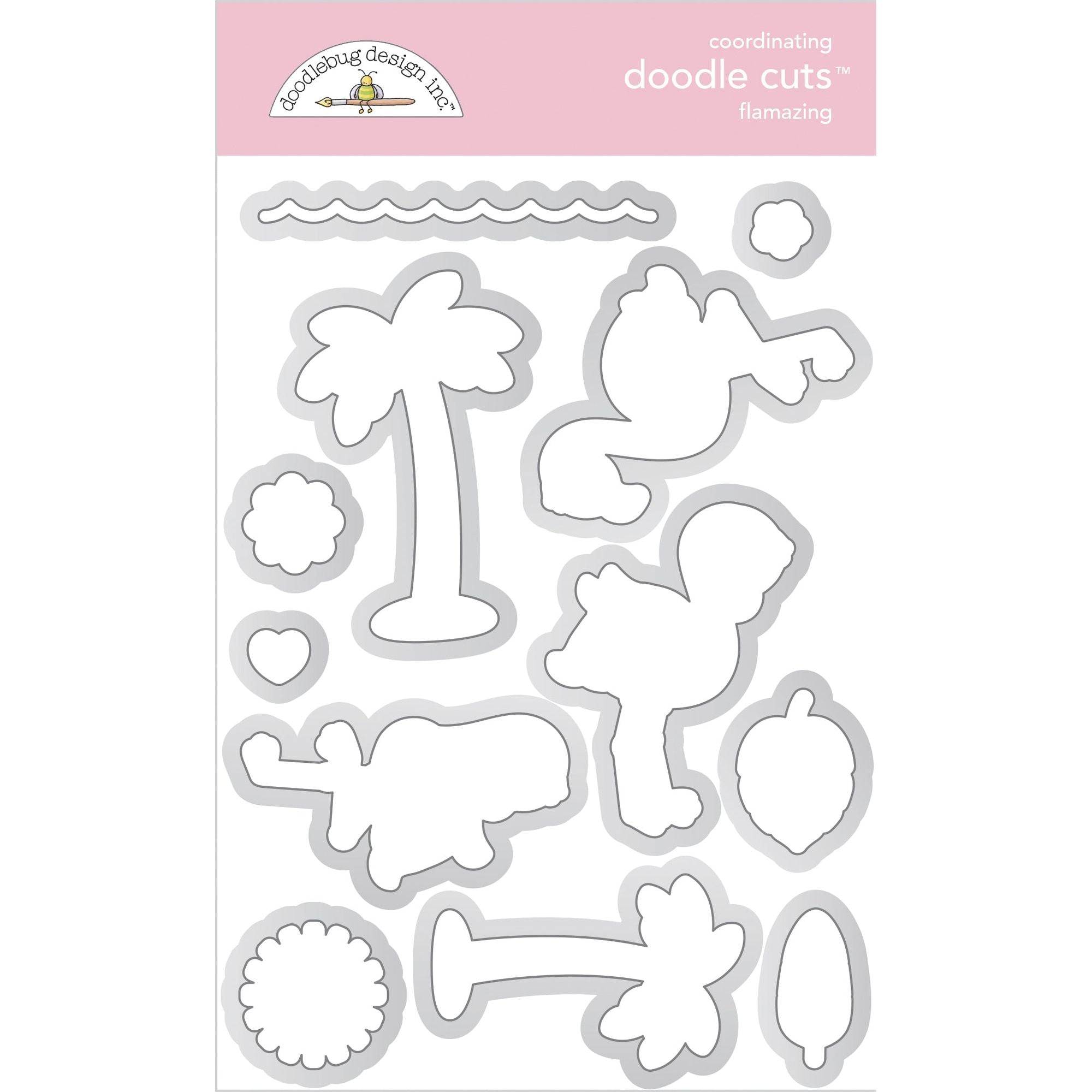 Doodlebug Flamazing Doodle Cuts Dies 8917