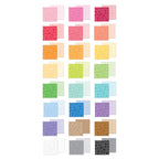 Doodlebug Floral-Graph Rainbow Petite Prints 6x8 Inch Paper Pad 9057 individual papers