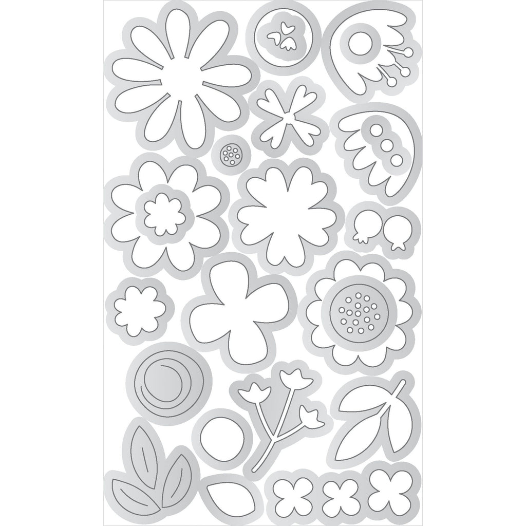 Doodlebug Flower Garden Doodle Cuts Dies 8800 actual