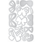 Doodlebug Flutterbies Doodle Cuts Dies 8798 actual