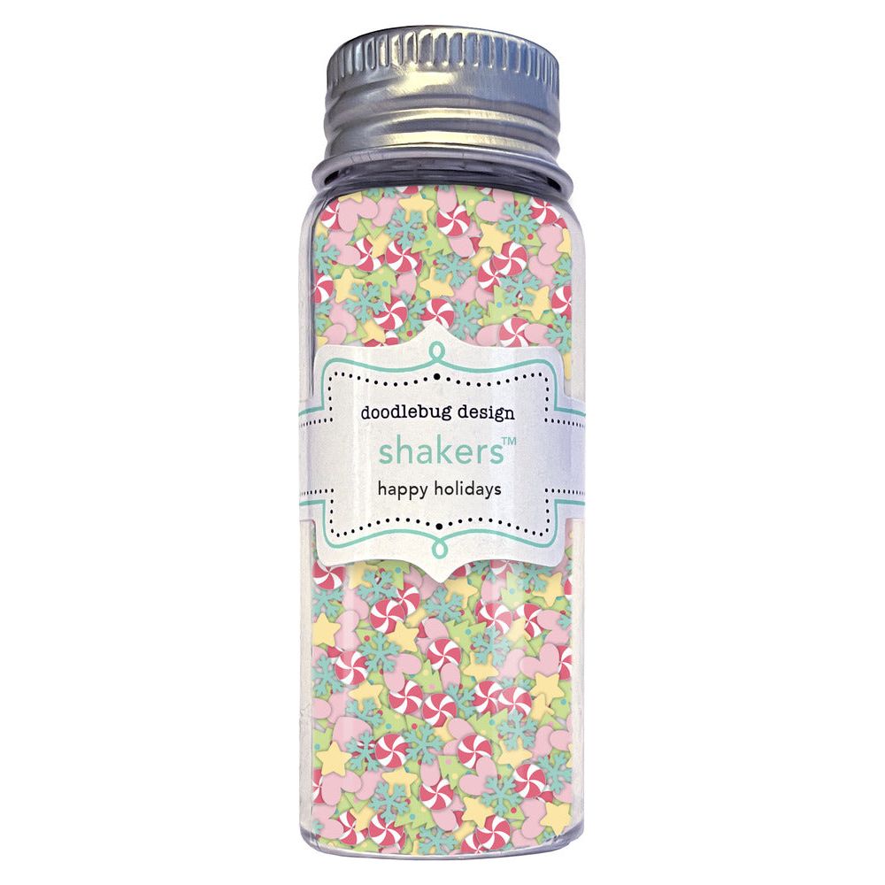 Doodlebug Happy Holidays Shakers 8733