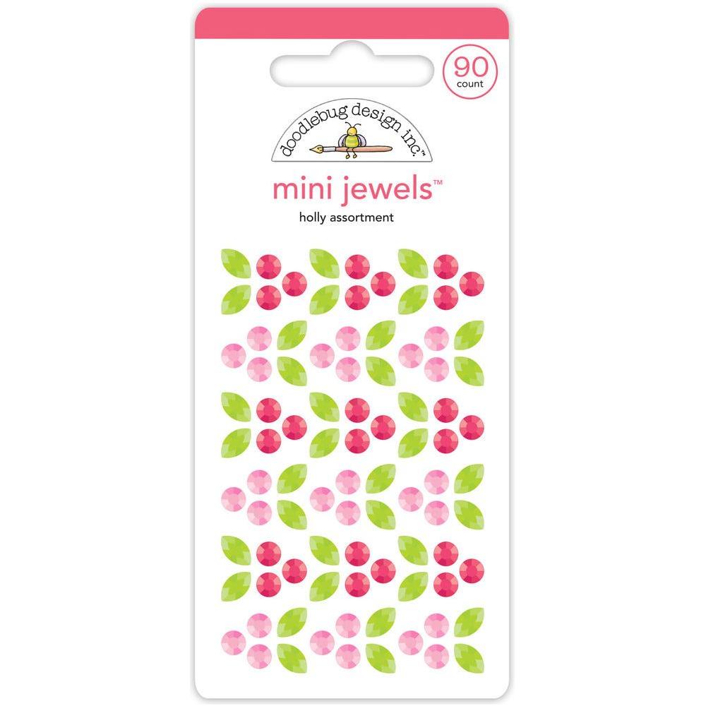 Doodlebug Holly Assortment Mini Jewels 8723
