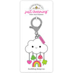 Doodlebug Lucky Charm Just Charming Clip and Keychain 9027 front