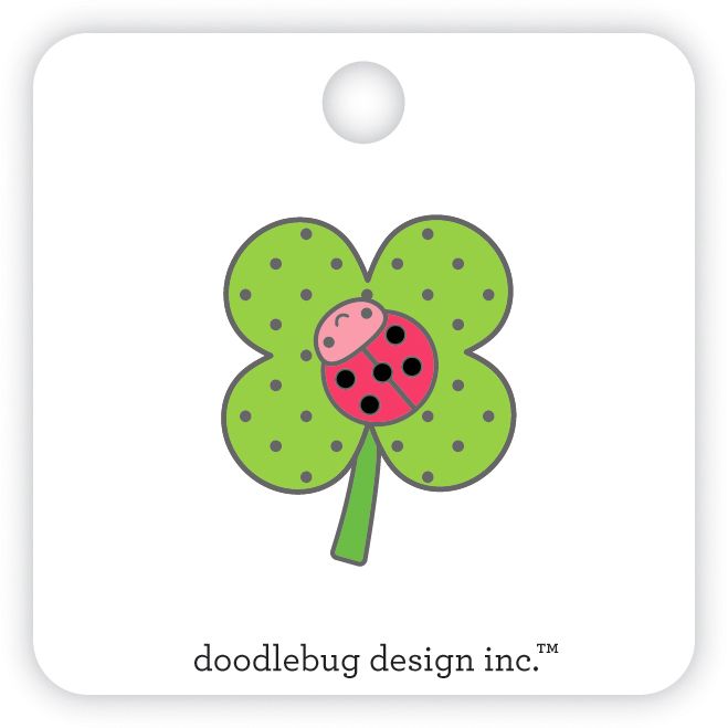 Doodlebug Lucky Lady Collectible Pin 9026