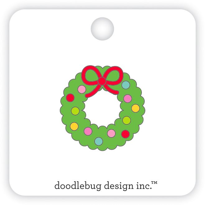 Doodlebug Merry and Bright Collectible Pin 8968