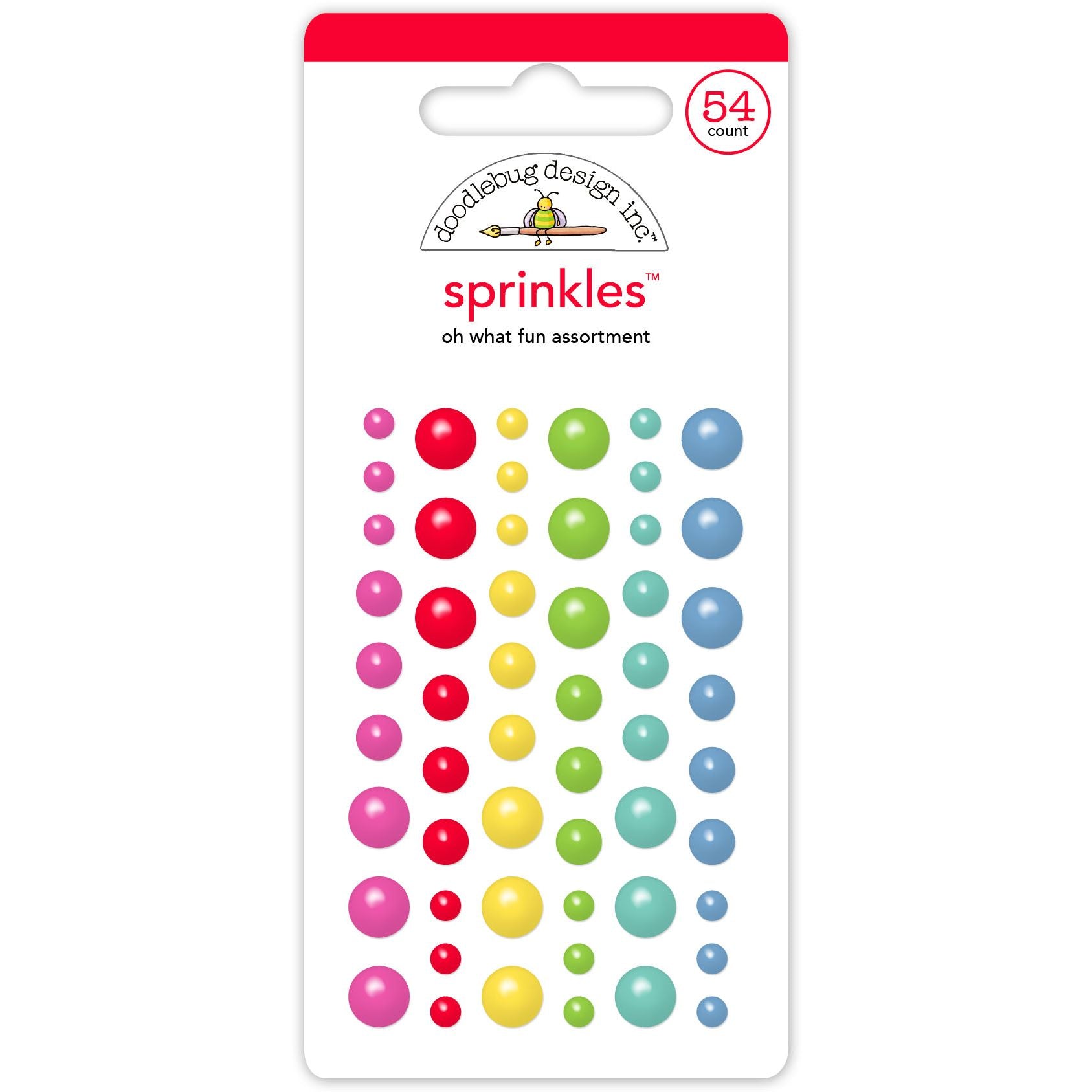 Doodlebug Oh What Fun Assortment Sprinkles 8950