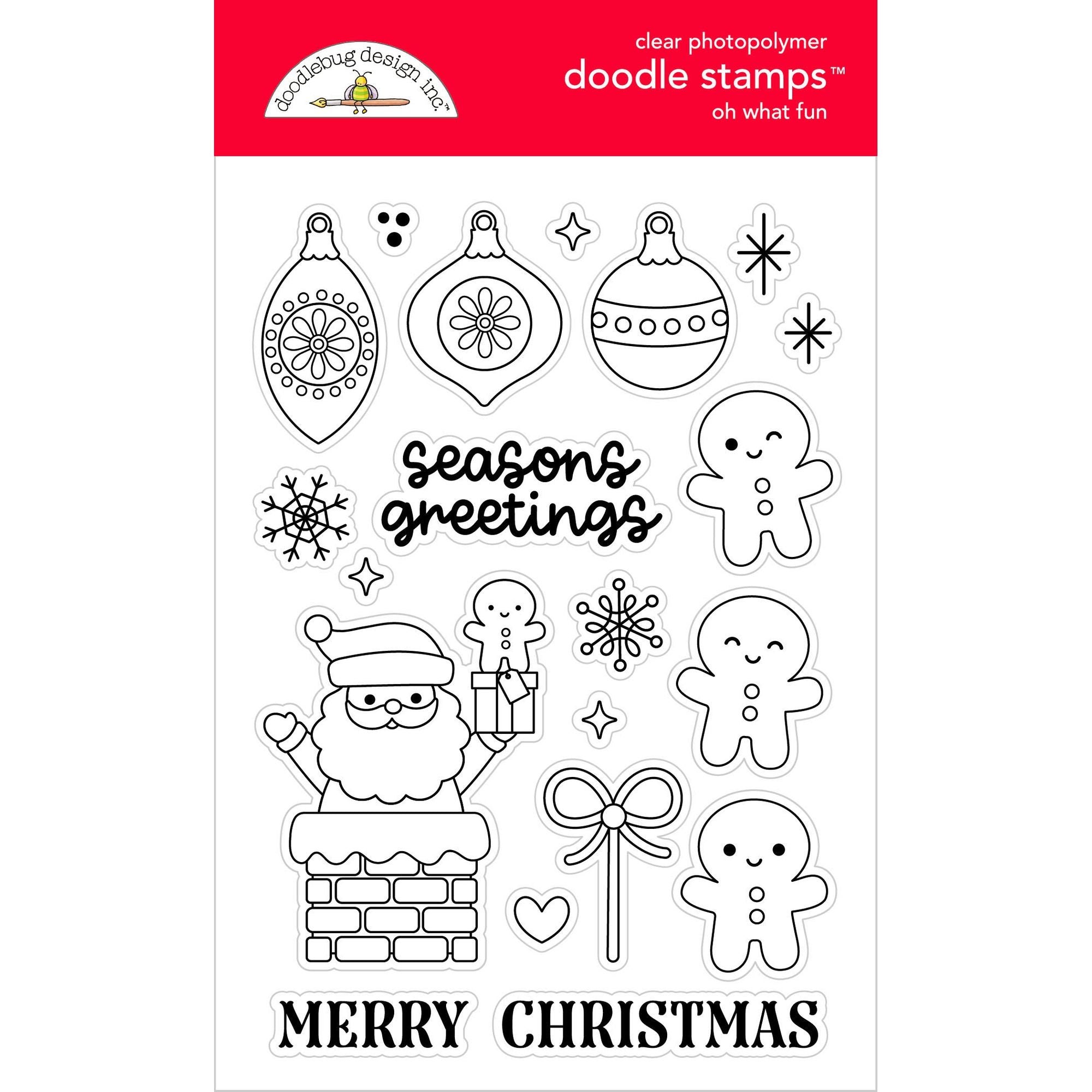 Doodlebug Oh What Fun Doodle Stamps 8975
