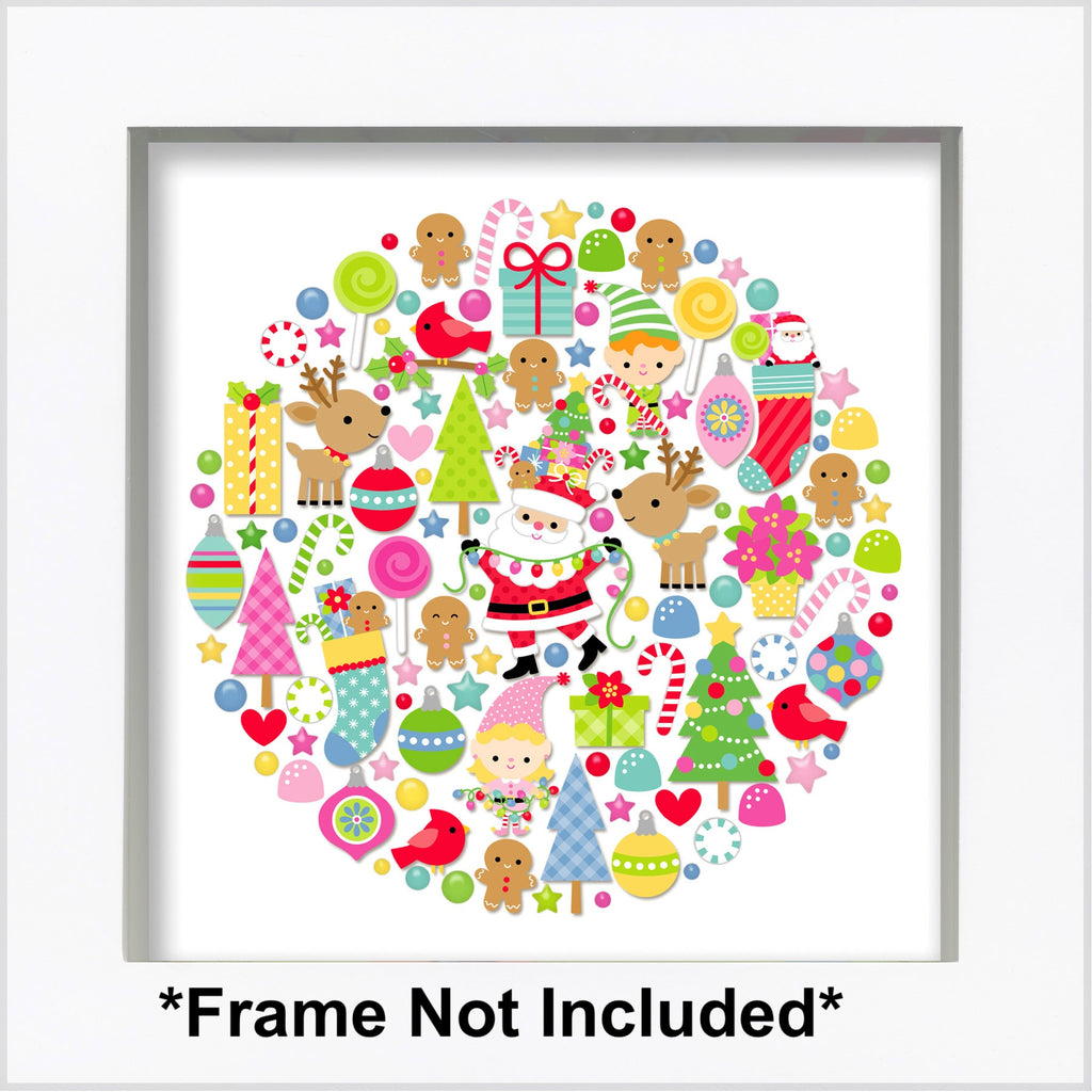 Doodlebug Oh What Fun Shadow Box Kit 9004 in frame