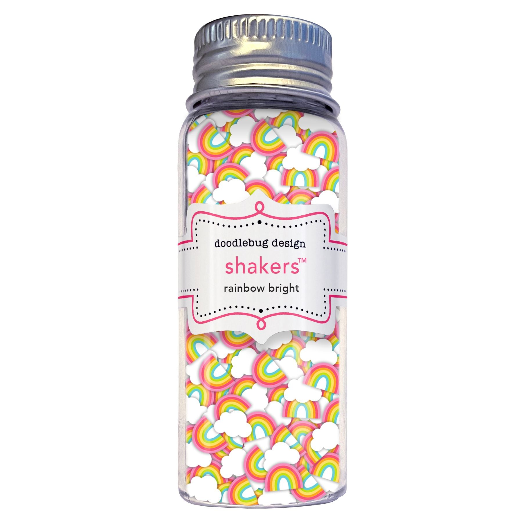 Doodlebug Rainbow Bright Shakers 9023