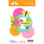 Doodlebug Ruffled Rosette Doodle Cuts Dies 9149