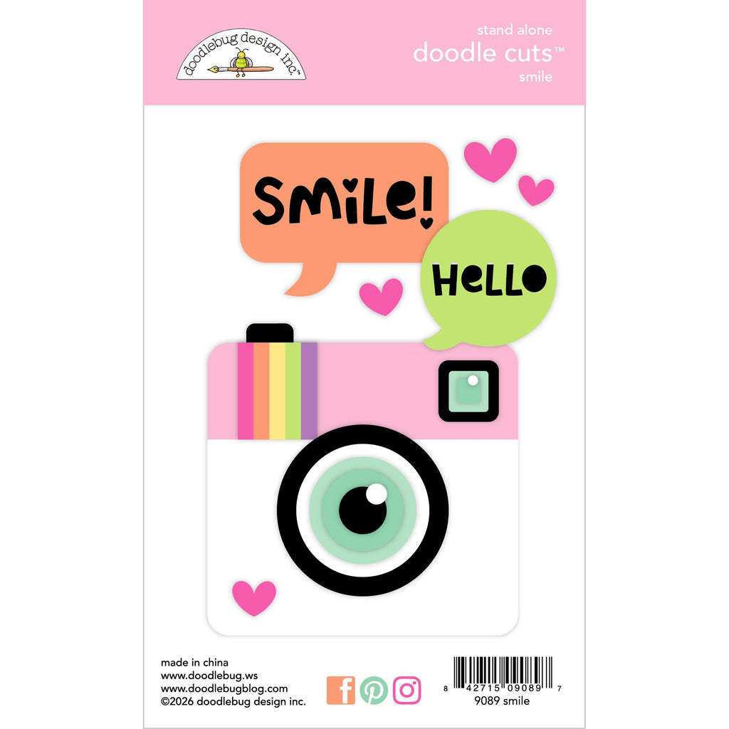 Doodlebug Smile Doodle Cuts Dies 9089
