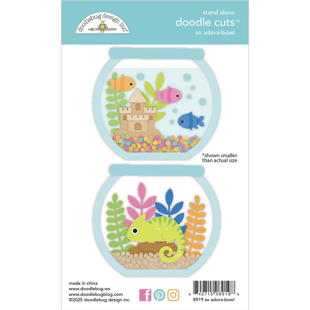 Doodlebug So Adora-Bowl Doodle Cuts Dies 8919