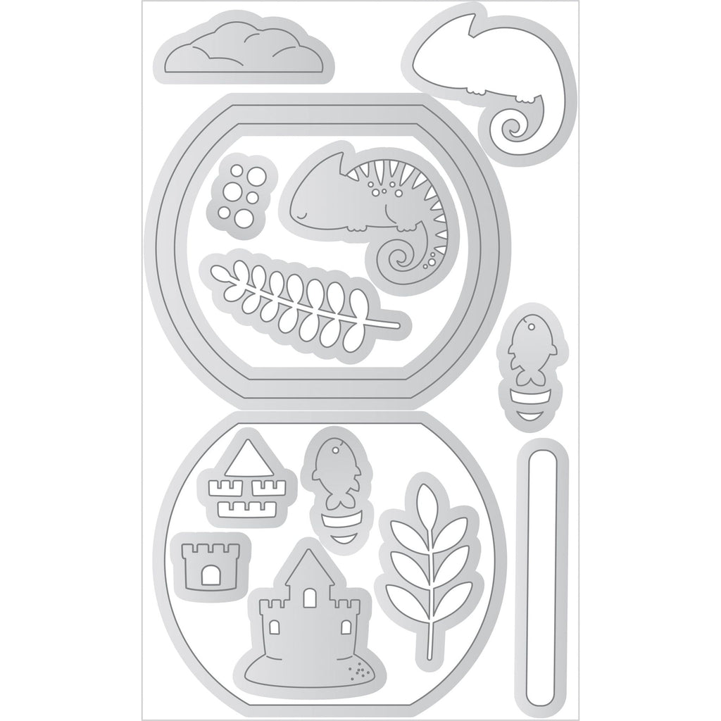 Doodlebug So Adora-Bowl Doodle Cuts Dies 8919 actual