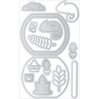 Doodlebug So Adora-Bowl Doodle Cuts Dies 8919 actual