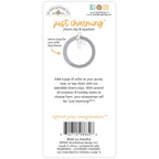 Doodlebug So Thankful Just Charming Clip and Keychain 8632 back