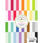 Doodlebug Swiss-Dot Rainbow Petite Prints 6x8 Inch Paper Pad 9056