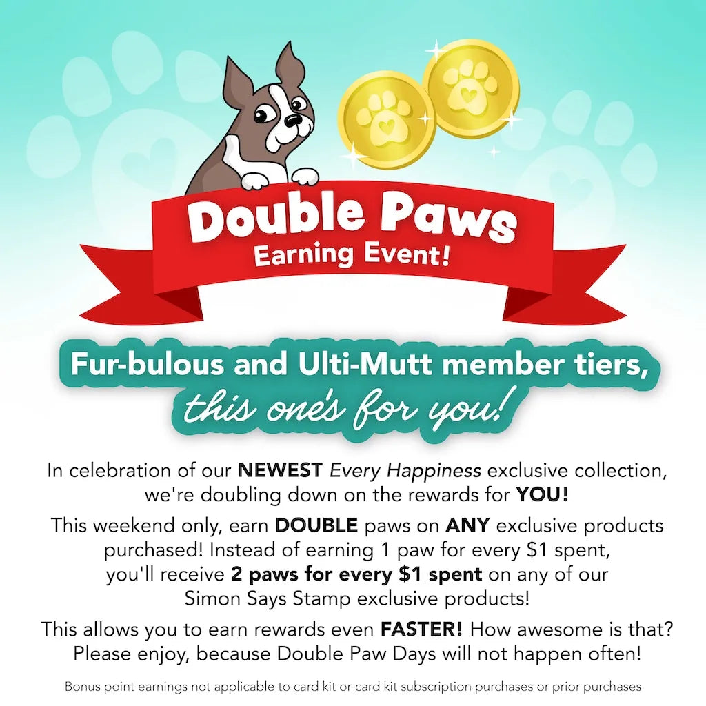 Double Paws Earning Event this Weekend for Select Tiers