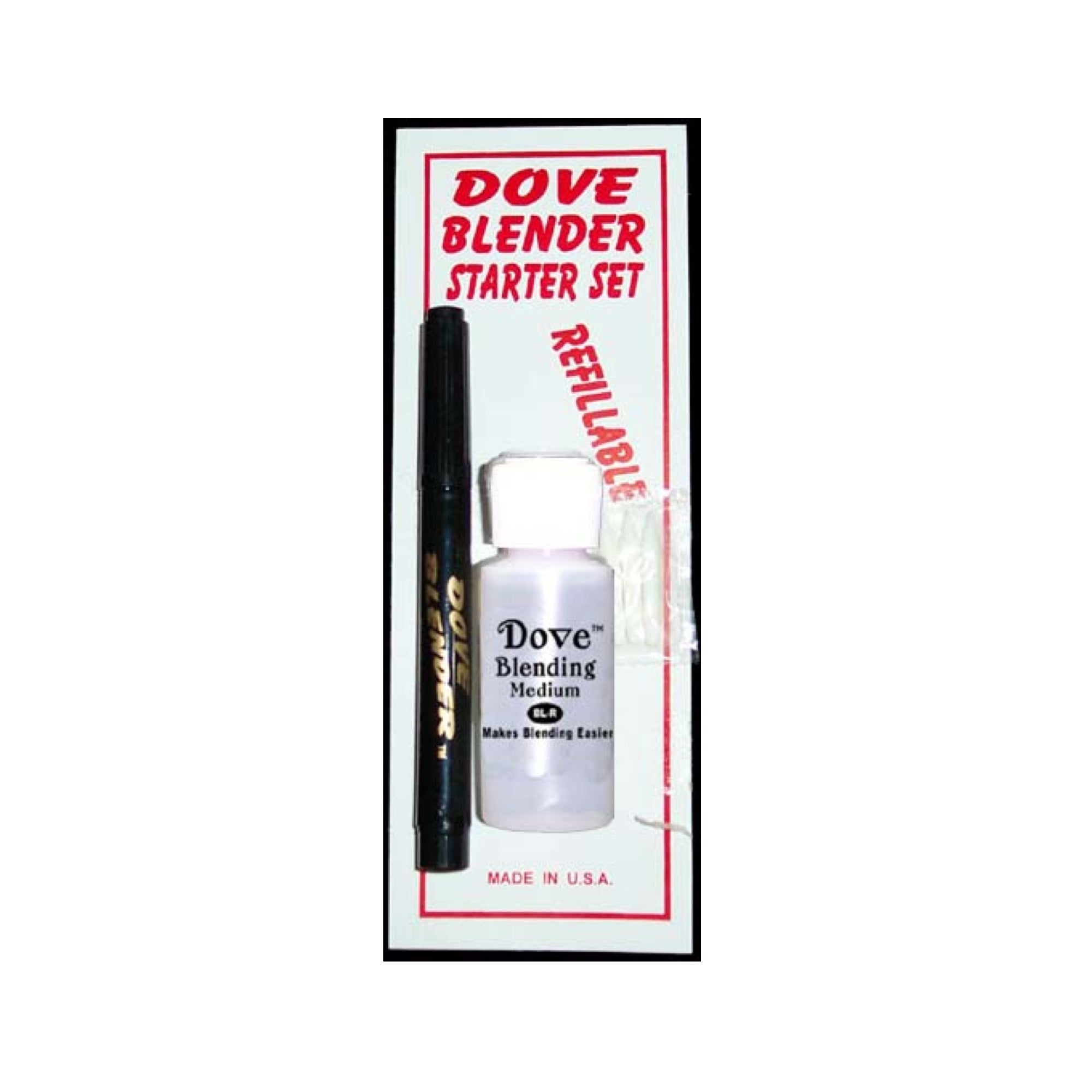 Dove Blending Starter Set Blender Pen Tips And Medium BL-KIT