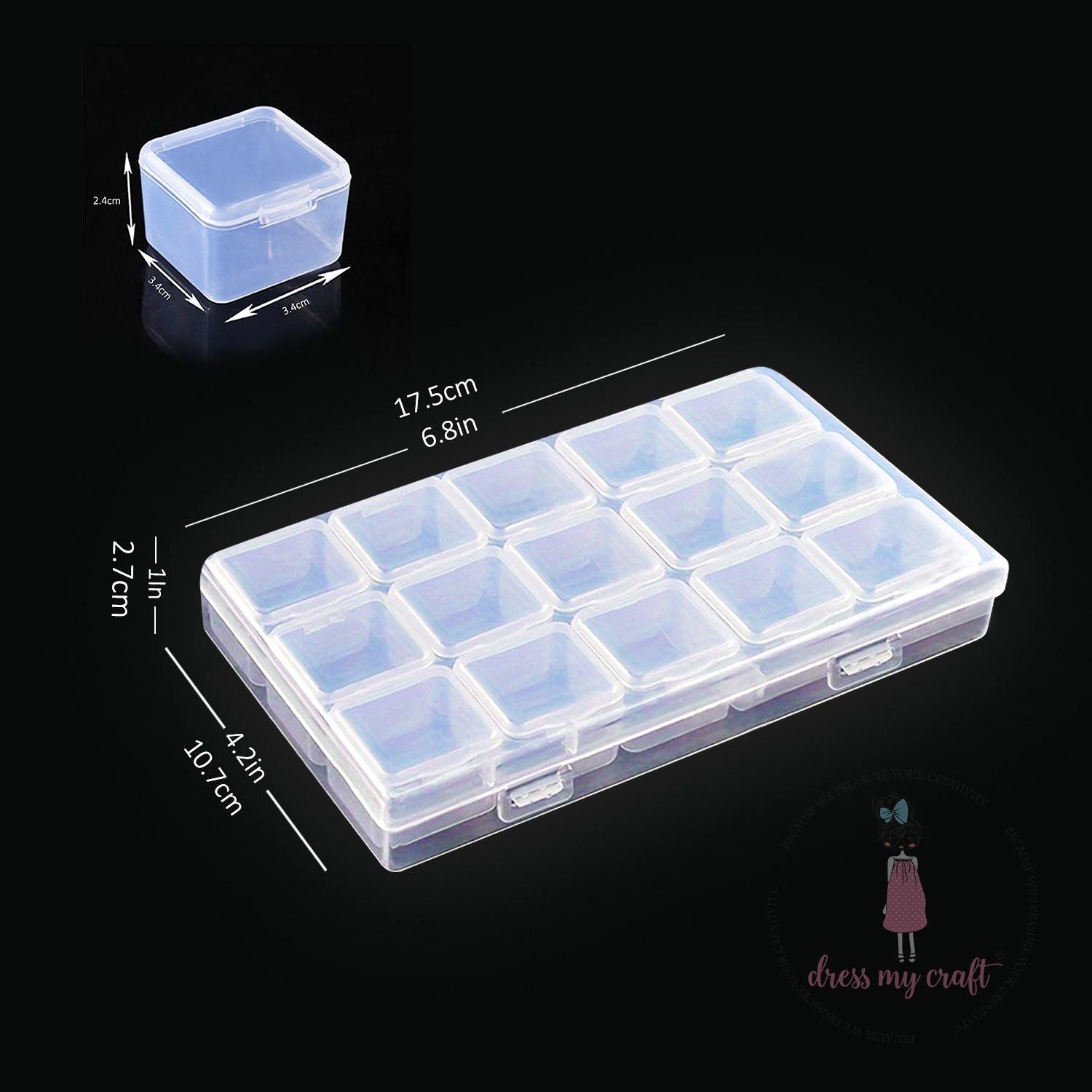 Dress My Craft 15-in-1 Storage Box dmca9113