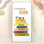 Dress My Craft 3D Books Dies dmcd7150 You're Tops In My Book Card