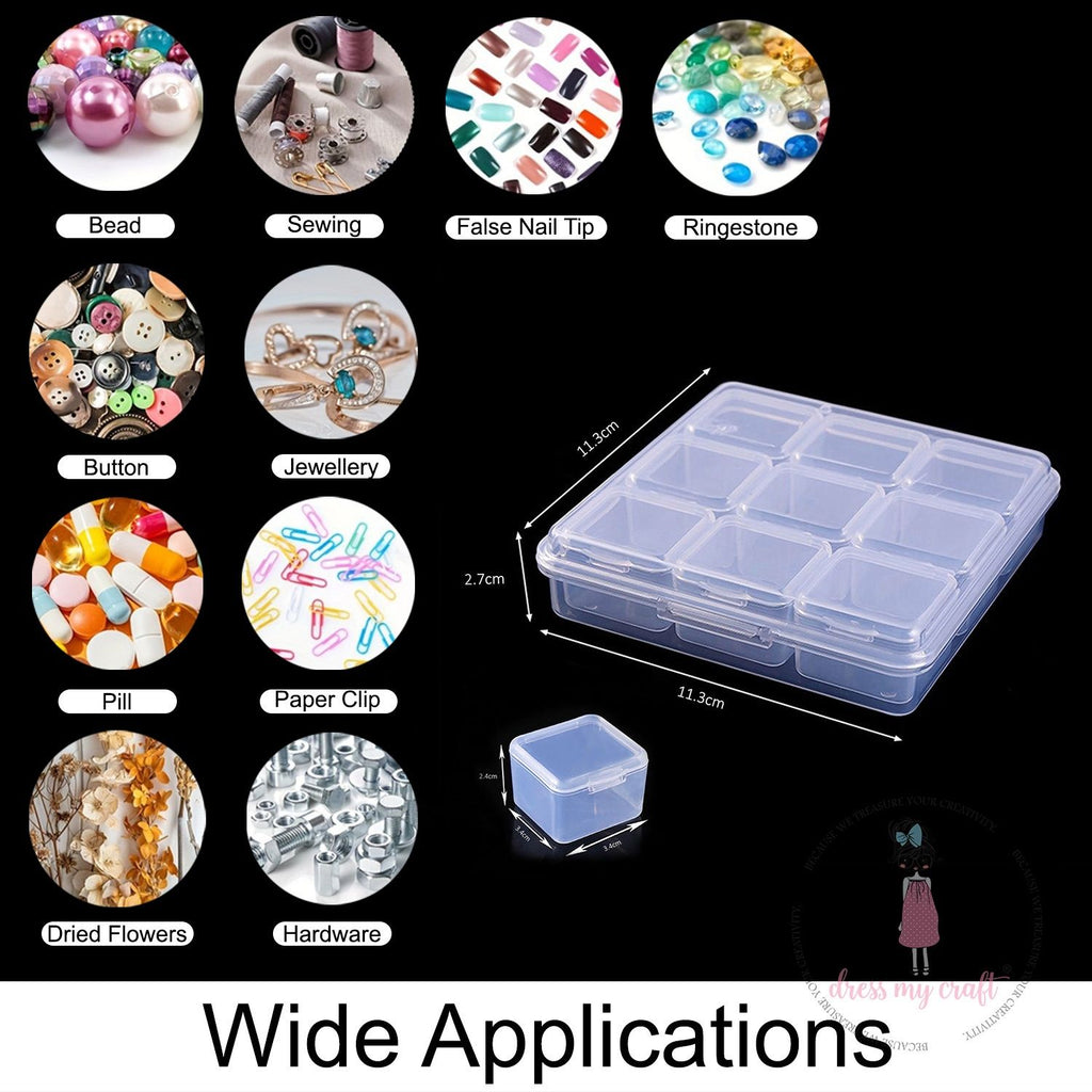 Dress My Craft 9-in-1 Storage Box dmca9080 Applications Use