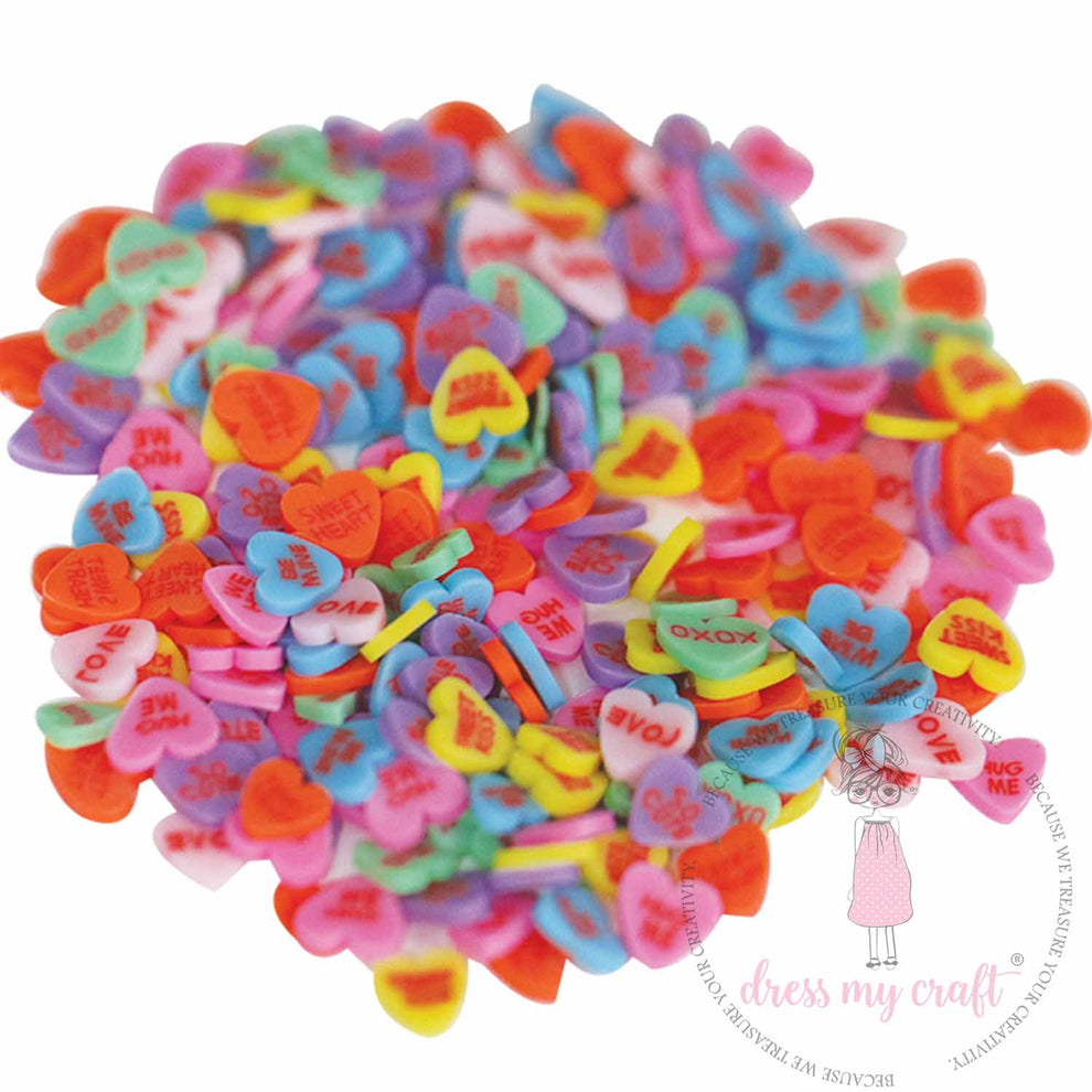 Dress My Craft Love Hearts Shaker Elements dmcs4416