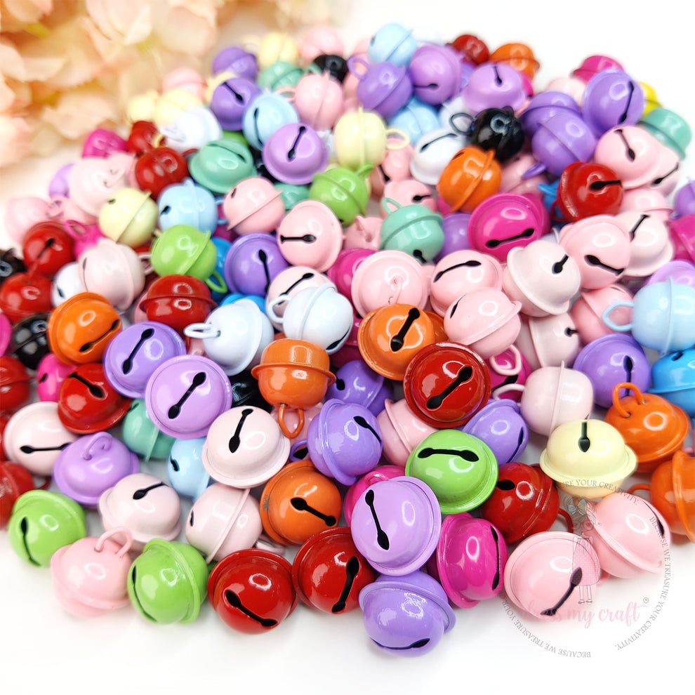 Dress My Craft Pastel Kitty Round Bells dmcbg9577 Colorful Embellishments