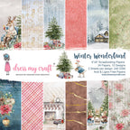 Dress My Craft Winter Wonderland 6 x 6 Paper Pad dmcp7195