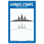 Whimsy Stamps Three Trees Border Die wsd241