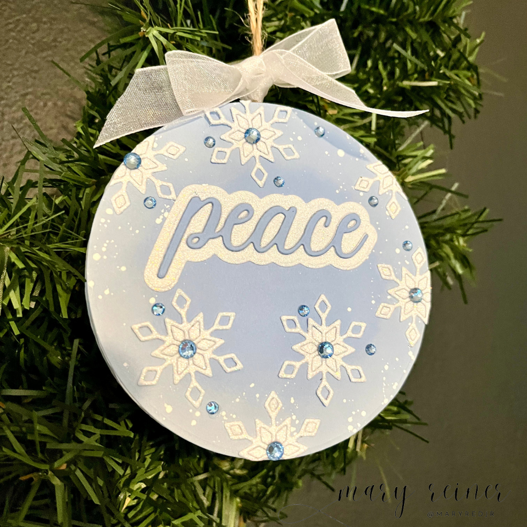 Simon Says Stamp Pawsitively Dazzling Gems Dusk se117 Festive Fun Christmas Ornament