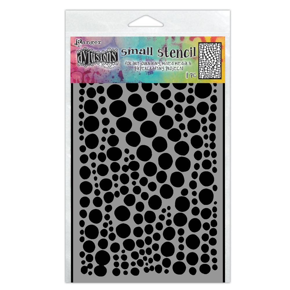 Dyan Reaveley Drip Drops Small Media Stencil Ranger Dylusions dys87601