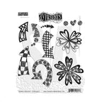 Dyan Reaveley Dylusions Blonde Moments Cling Stamps dyr10047