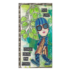 Dyan Reaveley Dylusions Dinky Dolls Set 1 Cling Stamps dyr10028 green
