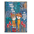 Dyan Reaveley Dylusions Dinky Dolls Set 2 Cling Stamps dyr10029 mushrooms