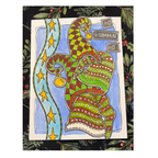 Dyan Reaveley Dylusions Gnome For The Holidays Cling Stamps dyr10036 hats