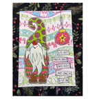 Dyan Reaveley Dylusions Long Christmas Borders Cling Stamps dyr10037 gnome