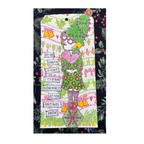 Dyan Reaveley Dylusions Long Christmas Borders Cling Stamps dyr10037 tree