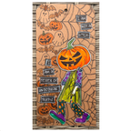 Dyan Reaveley Dylusions Pumpkin Paw Cling Stamps dyr10050 pumpkin head person tag