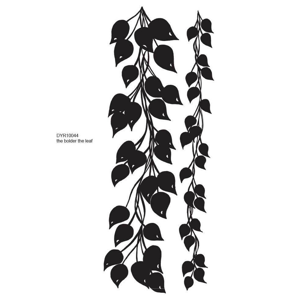 Dyan Reaveley Dylusions The Bolder The Leaf Cling Stamps dyr10044