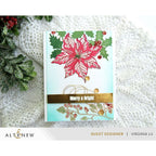 Altenew Winter Florals Clear Stamps alt4246 merry and bright