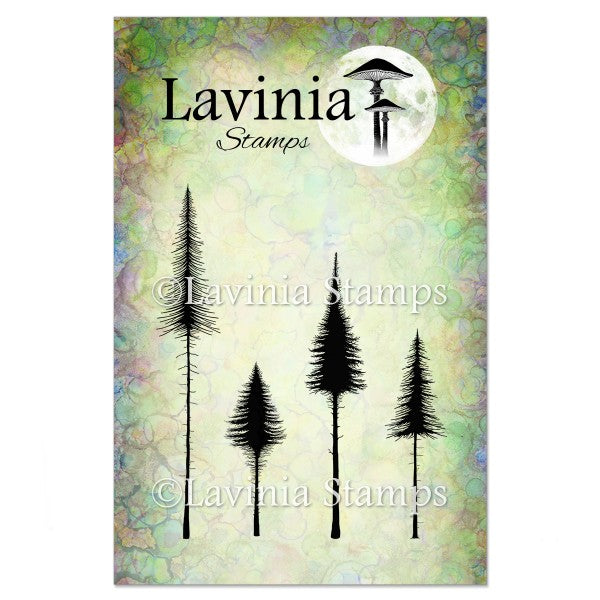 Lavinia Stamps Small Pine Trees Clear Stamps lav836
